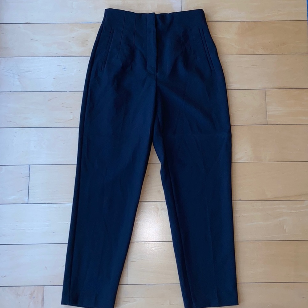 High waisted black Zara pants, size M